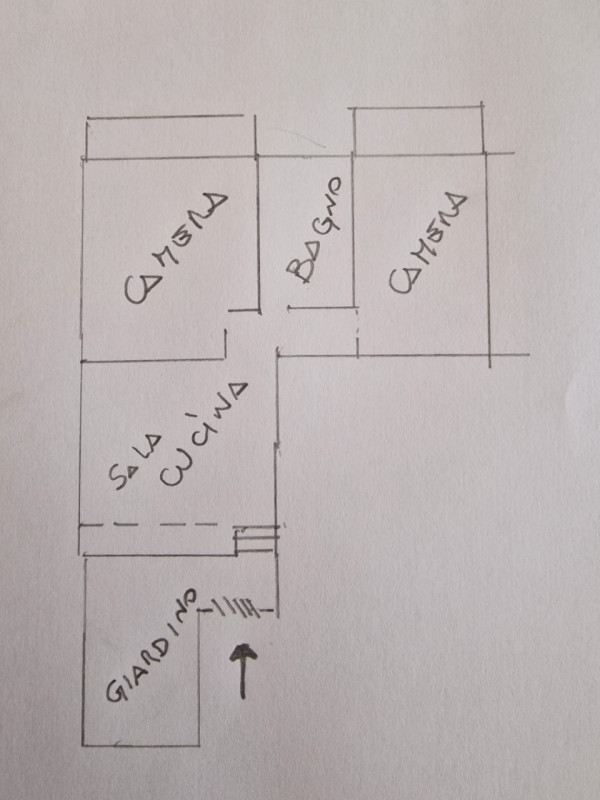 appartamento in vendita a Cesena in zona Villa Chiaviche