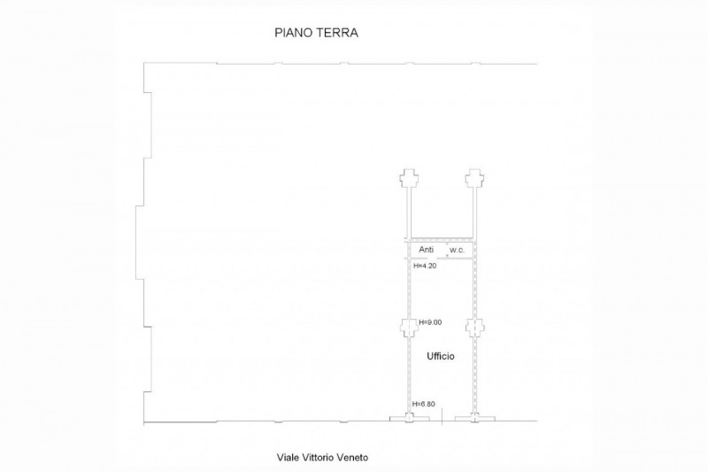 ufficio in vendita a Forlì in zona Centro Storico