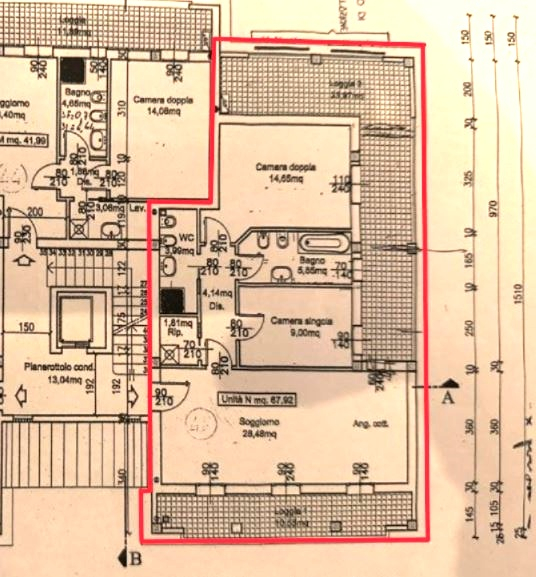 appartamento in vendita ad Abano Terme