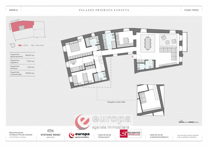 appartamento in vendita a Vicenza in zona Centro Storico