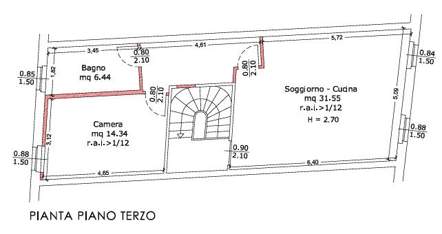 appartamento in vendita a Verona in zona San Michele