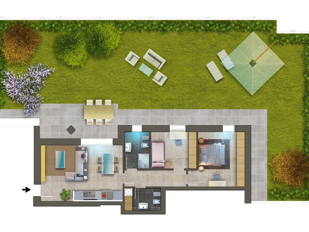 appartamento in vendita a Sasso Marconi