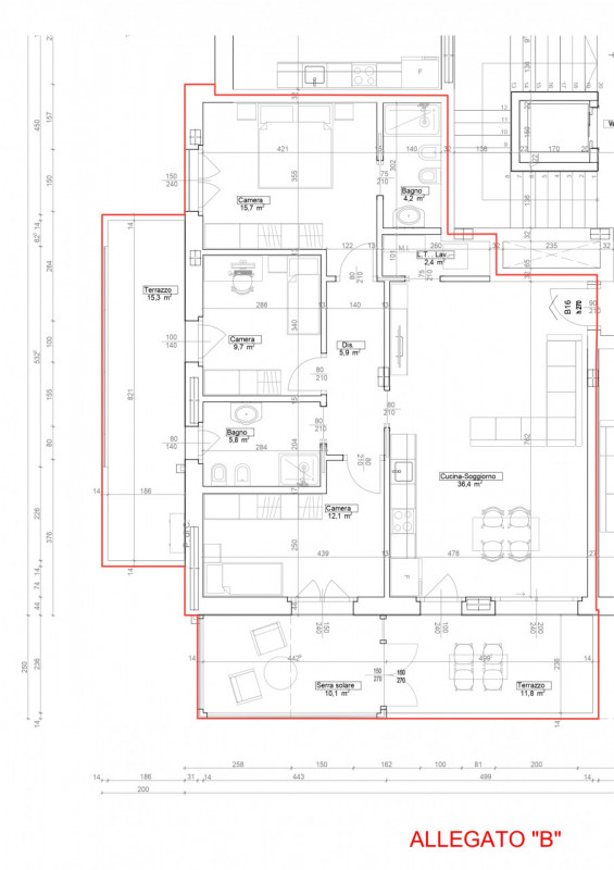 appartamento in vendita a Treviso in zona Ghirada / San Zeno