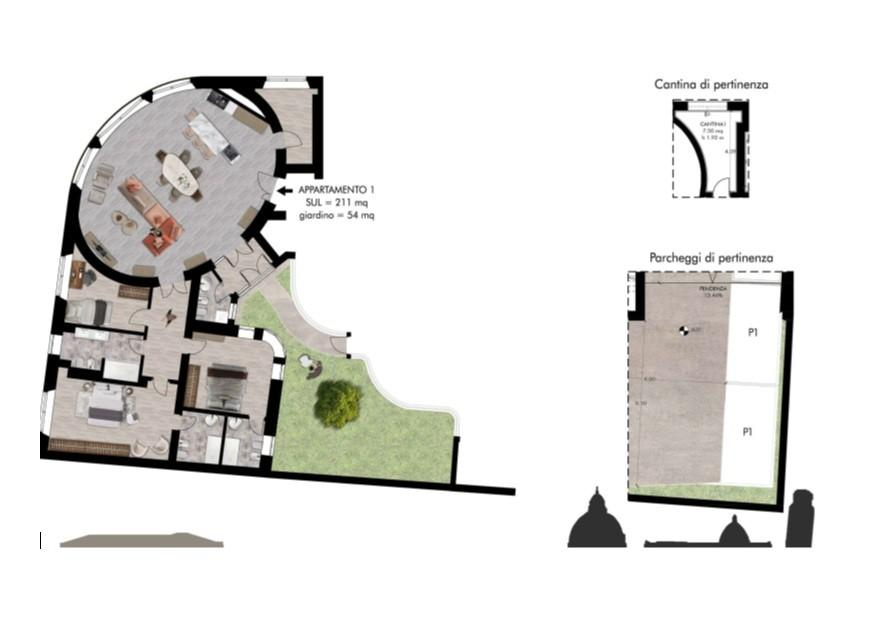 appartamento in vendita a Pisa in zona Quartiere San Francesco