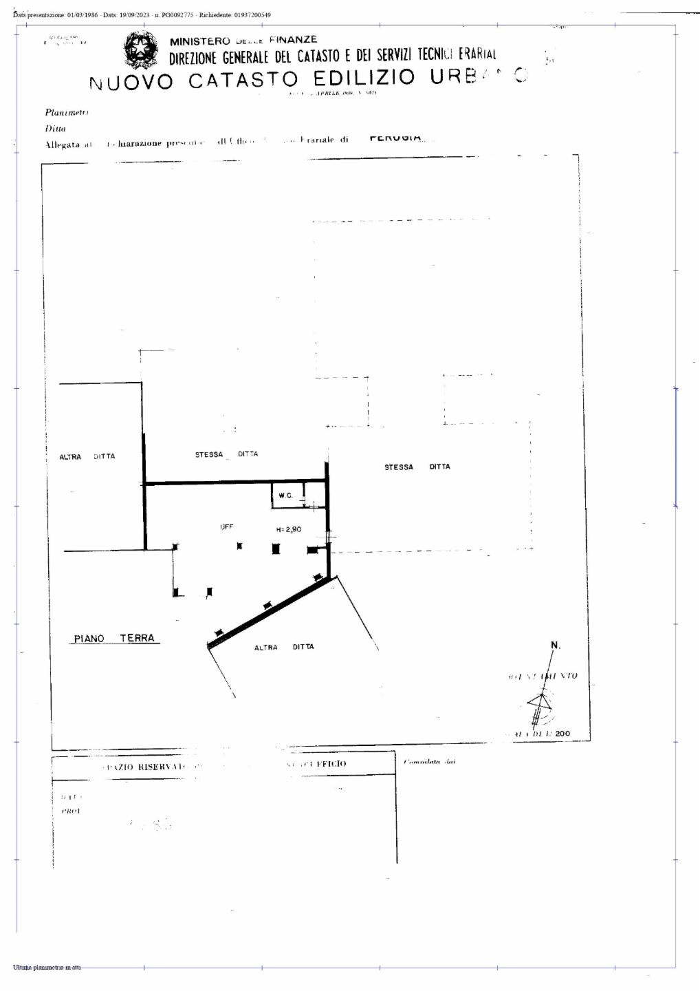 ufficio in vendita a Perugia in zona Prepo