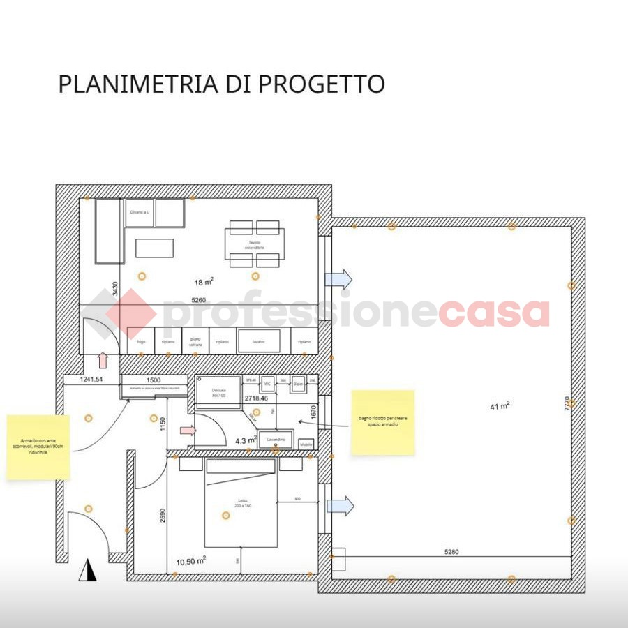 appartamento in vendita a Roma in zona Prenestino-Labicano