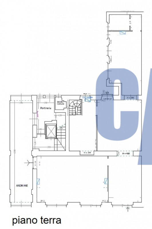 negozio in affitto a Milano in zona Centro Direzionale
