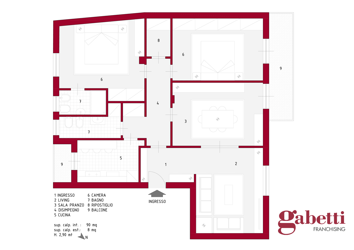 appartamento in vendita a Napoli in zona Vomero