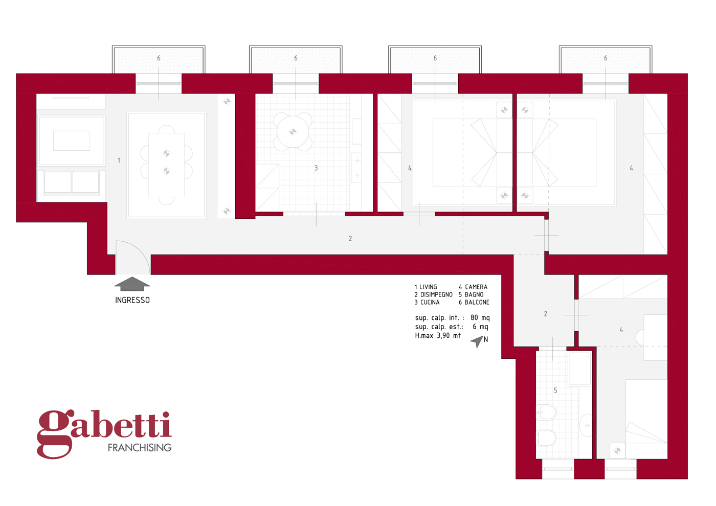 appartamento in vendita a Napoli in zona Vomero