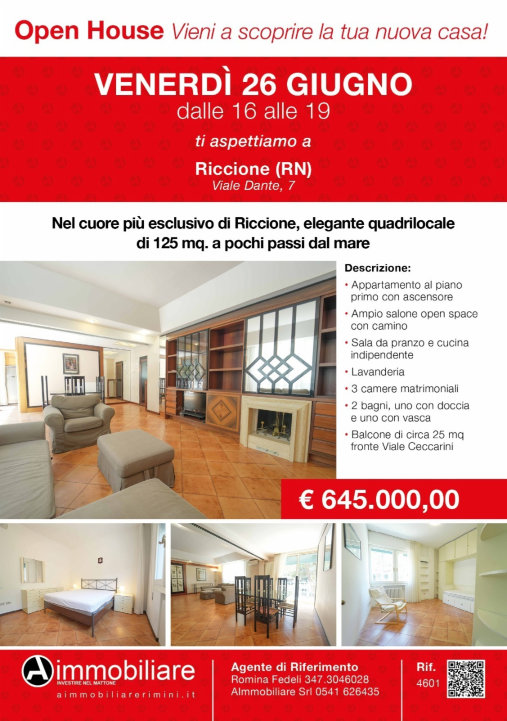 appartamento in vendita a Riccione