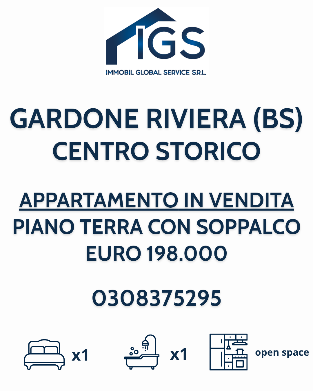 appartamento in vendita a Gardone Riviera