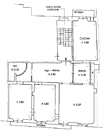appartamento in vendita a Pisa in zona Centro Storico