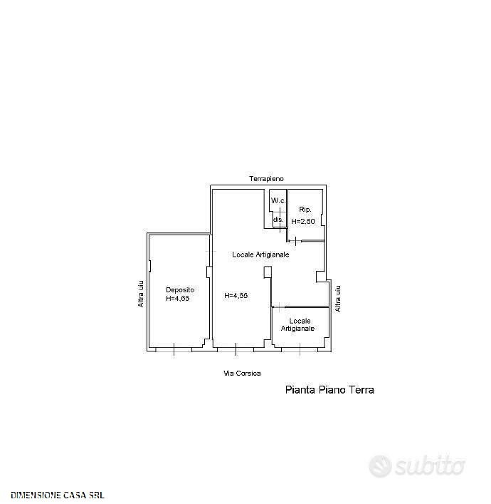 locale commerciale in vendita a Caltanissetta in zona Palmitelli
