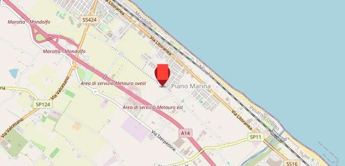 terreno edificabile in vendita a Mondolfo