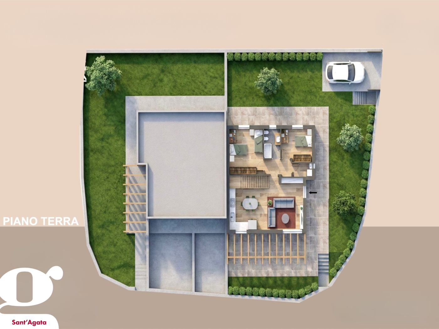 casa indipendente in vendita a Sant'Agata di Militello