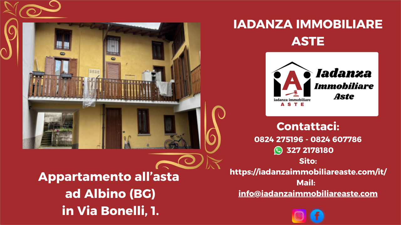 appartamento in vendita ad Albino